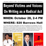VIET THANH NGUYEN: Beyond Victims and Voices: On Writing as a Radical Act