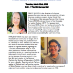 The Redress and Reparations Movement: A Guest Lecture by Grace Shimizu and Marlene Tonai